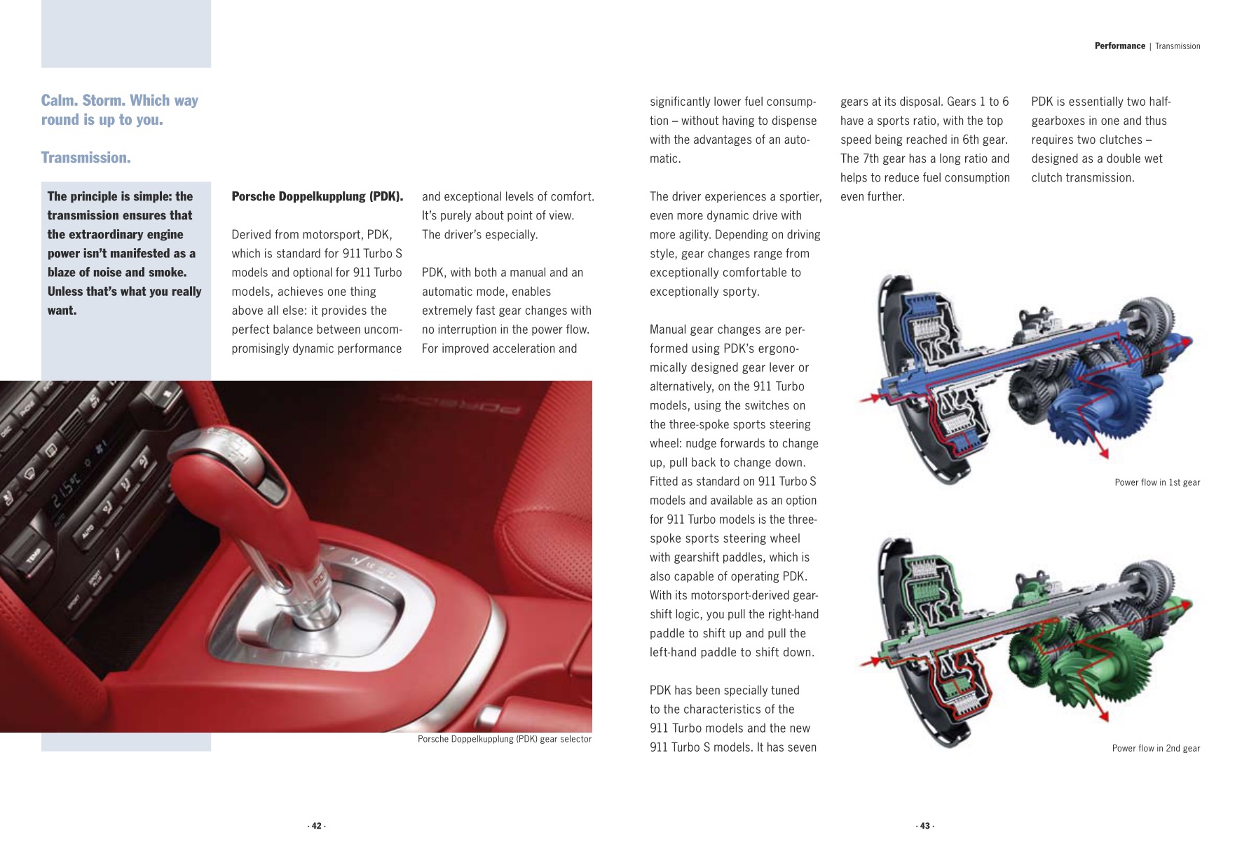 2010 Porsche 911 Turbo Brochure Page 48